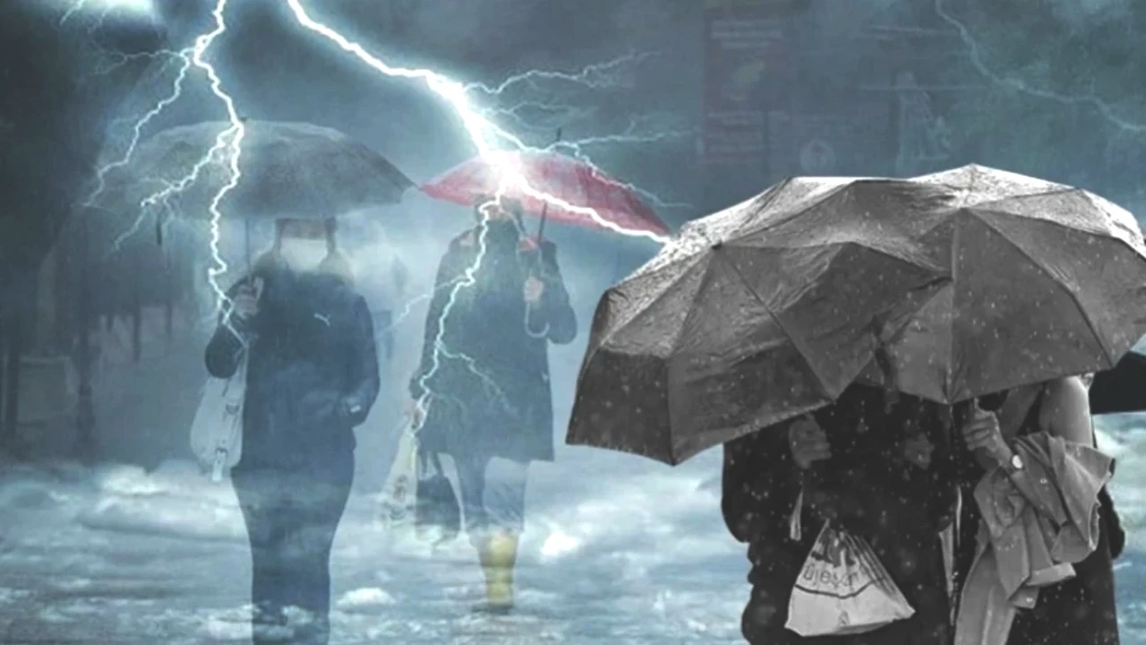 11 İlde Gök Gürültülü Sağanak Yağış Bekleniyor! Meteoroloji'den Ciddi Uyarı!